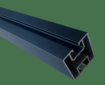 PV-Montageschiene 6m schwarz