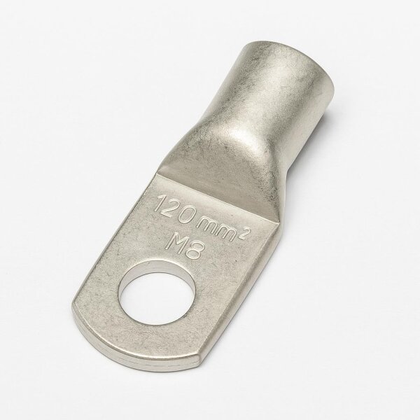 Presskabelschuh verzinnt 120 mm² M8 Bundform