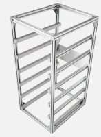 Schrank für Pytes 48100R 6fach ohne Verkleidung