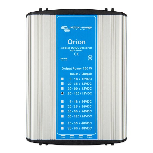 Orion 110/24-15A (360W) Isolated DC-DC converter