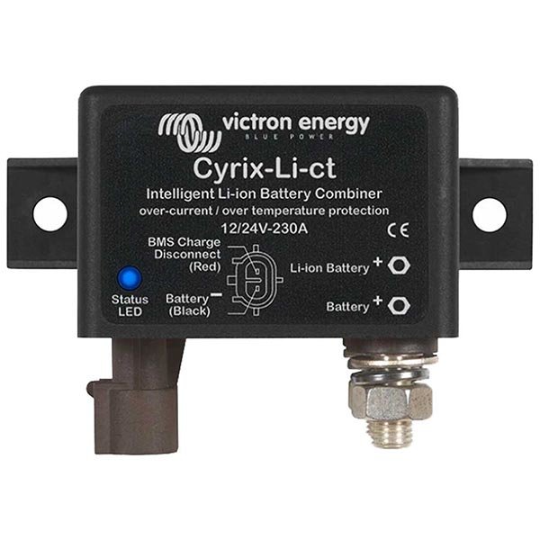 Cyrix-Li-ct 12/24V-230A intelligent Li-ion battery combiner