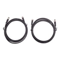 M8 circular connector Male/Female 3 pole cable 2m (bag of 2)