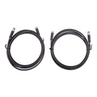 M8 circular connector Male/Female 3 pole cable 3m (bag of 2)
