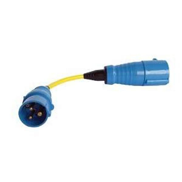 Adapter Cord 16A to 32A/250V-CEE Plug 16A/CEE Coupling 32A