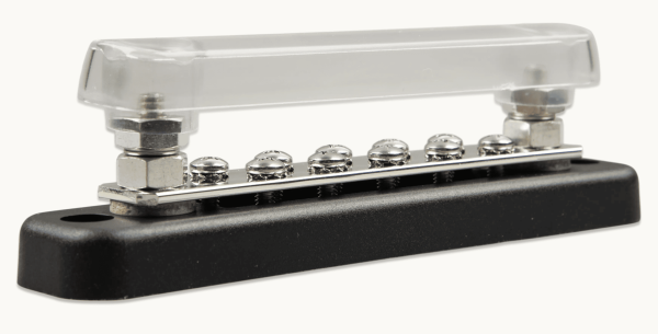 Busbar 150A 2P with 10 screws +cover