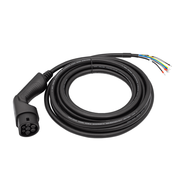 SMARTFOX Ladekabel 3phasig, 7m, Typ 2